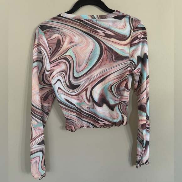 Gaze multicoloured mesh top - Picture 2 of 5